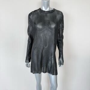 NWT!!! Roberto Cavalli women leather dress size 48IT or 12US Authentic 1650$!!